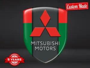 Mitsubishi Pegatinas Parachoques Alta Calidad Profesional Personalizable